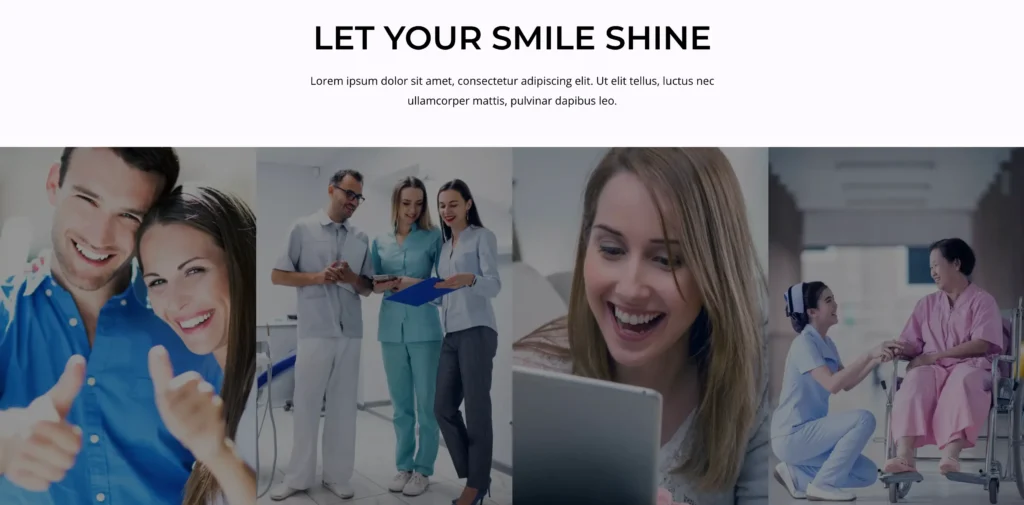 Dental clinic prebuilt layout.