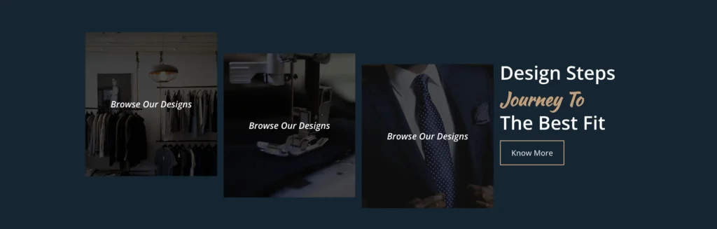 Fashion design layout blocks.