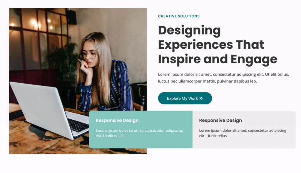 Free Elementor About Us Section for Digital Agency